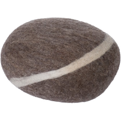Alwin 30cm Wide Oval Pouffe Ottoman