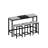 Pub & Kitchen Dining Table Set - 3 Hanging Stools, Modern Long Design for Home