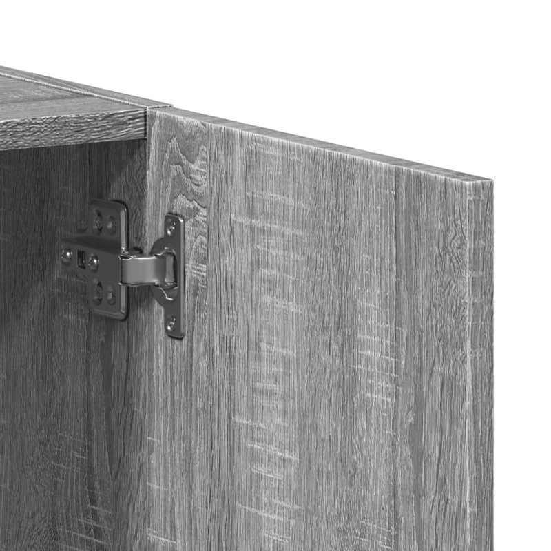 Storage Cabinet, Grey Sonoma