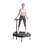 Teamson By Crowntec 50" Red Hexagonal Trampoline With Handlebar