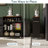Movable Gap Cabinet, Narrow Storage Cabinet-114193757