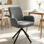 Upholstered Swivel Accent Chair-1862495662