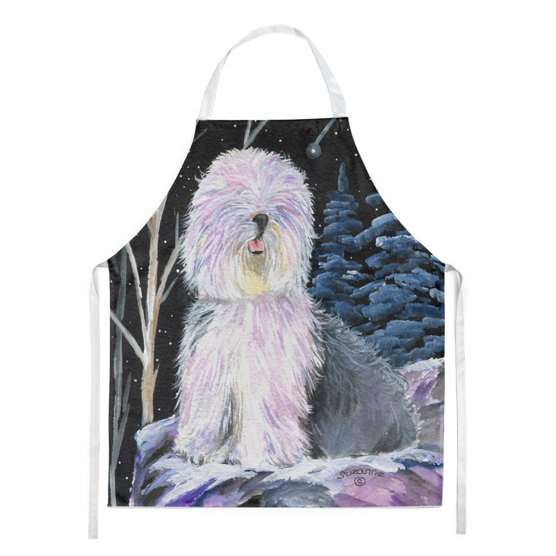 No Pattern Bib Apron