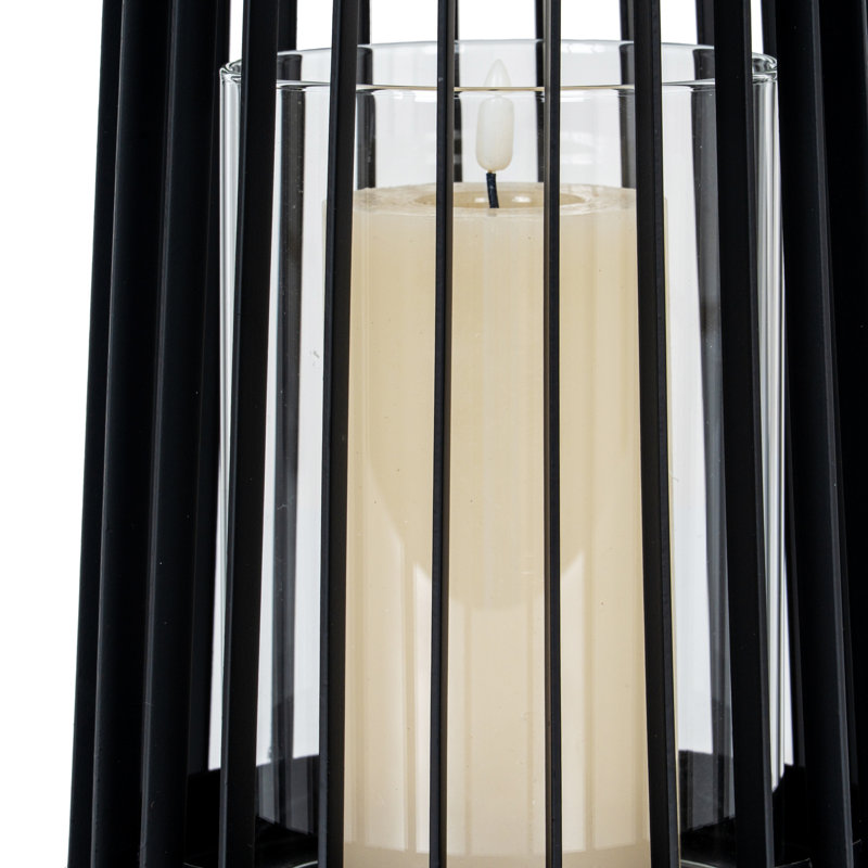 Andrian Glass Candle Accessories, 40cm H x 18cm W x 18cm D
