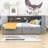 Wood DayBed with USB Charging Ports, Drawers and Storage Shelves-1650620958-1650620952