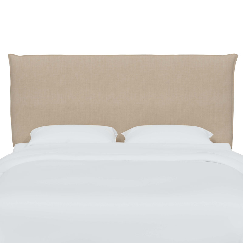 Tête de lit tapissier Halcyon, Très grand, Lin classique
