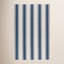 Blue Awning Stripe Machine Washable Rug-1227663947