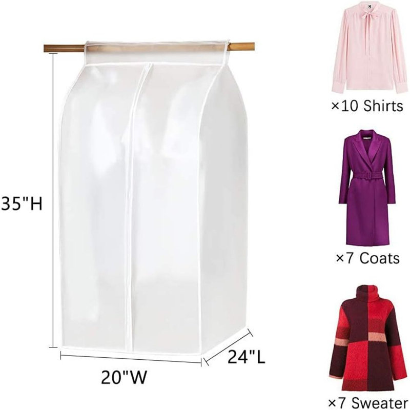 Nazarah Plastic / Acrylic Garment Bag