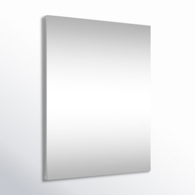 Verdera® Recessed or Surface Mount Frameless Medicine Cabinet with 3 Adjustable Shelves
