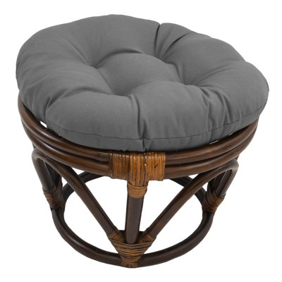 Coussin rond pour repose-pieds d'intérieur