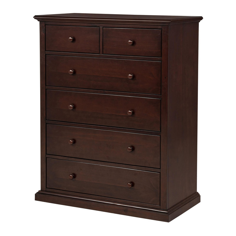 Sumerlin 6-drawer Bedroom Chest of Drawers Cappuccino, Cappuchino
