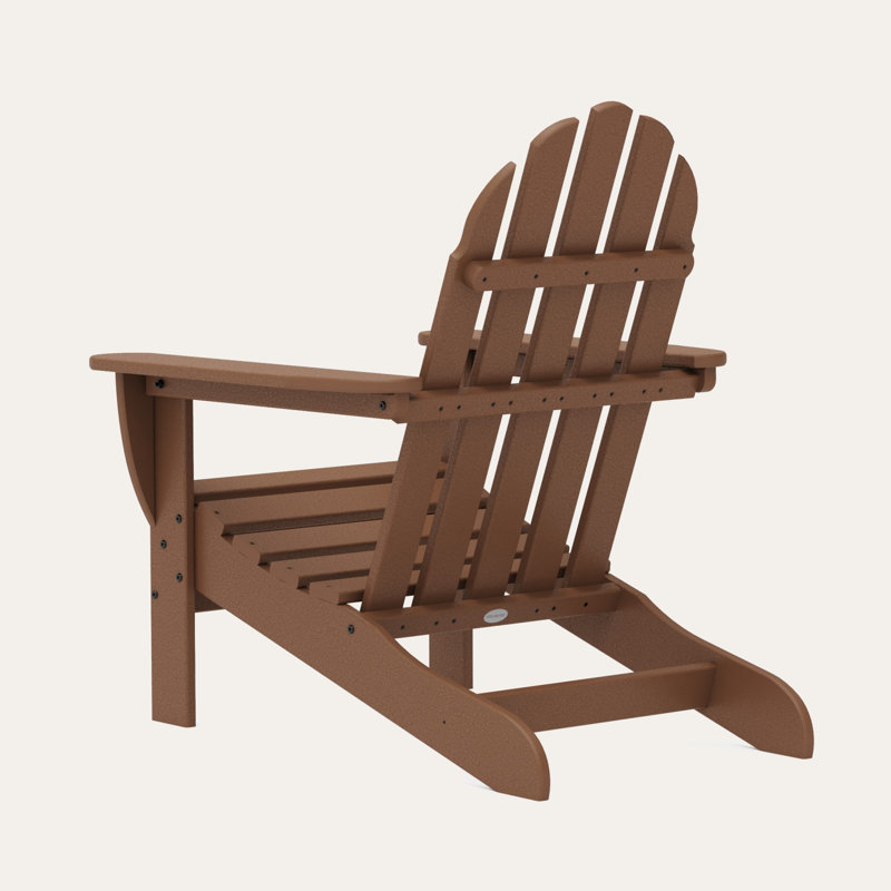 POLYWOOD Classic Adirondack Chair, Teak