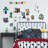 Entertainment Non-Wall Damaging Wall Decal