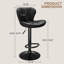 Ensemble de 4 tabourets de bar, tabourets de bar pivotants réglables en cuir de polyuréthane, tabourets de comptoir avec dossier et repose-pieds, tabourets de bar à hauteur de comptoir pour bar, cuisine, salle à manger, centre de divertissement, noir-1603186980-1594804577