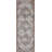 Vache Oriental Ivory/Red Area Rug-827996252