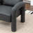 Iryanna Upholstered Faux Leather Armchair-1629947671