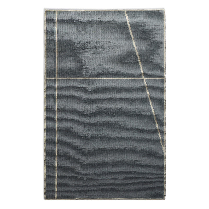 Tapis Collet, Rectangle de 5 pi x 8 pi, Grey/Ivory