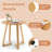 Johnella Solid Wood End Table