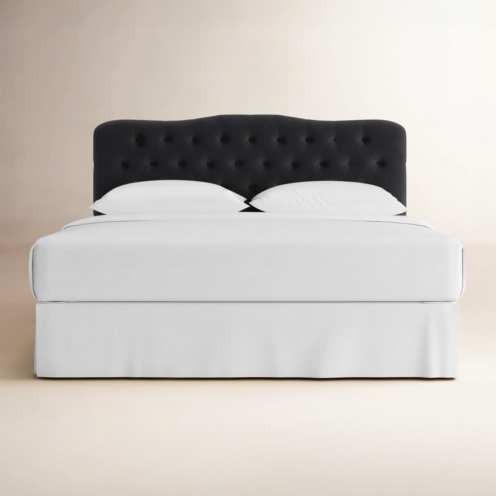 Rodan Headboard, California King, Classic Black Performance Velvet