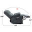 Fauteuil inclinable électrique en chenille de 23 po de large avec dossier haut et gris 23 po avec massage par vibration 8 points et chauffage lombaire-1581278743