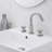 Widespread 2-handle Bathroom Faucet with Drain Assembly