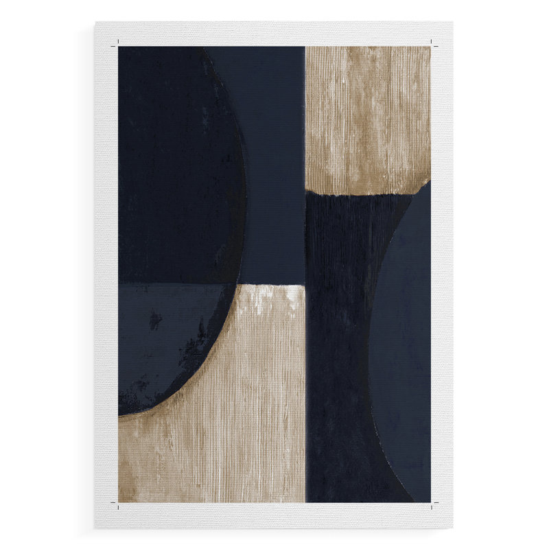 Réflexions de la marine - impression sur toile seulement - non encadrée, H 27 po x l 18 po