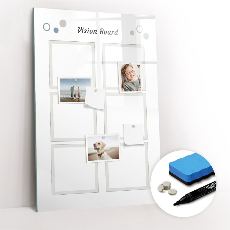 Magnetic Glass Dry Erase Board
