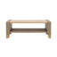 Table basse d'extérieur en bois d'acacia Shasta