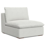Maud Centre Sofa Module 36-inches Wide, Handcrafted Contemporary-Style Armless Sofa or Armless Chair for Living Room