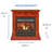 Duluth Forge Dual Fuel Ventless Gas Fireplace With Mantel-25180467-48414522