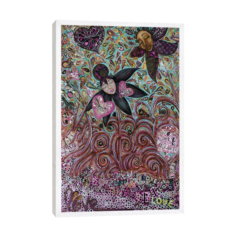 Grown Together by Ashley Joi - Print on Canvas, White Framed, 66.04 cm H x 45.72 cm W