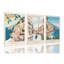 3 Piece Wrapped Canvas Print