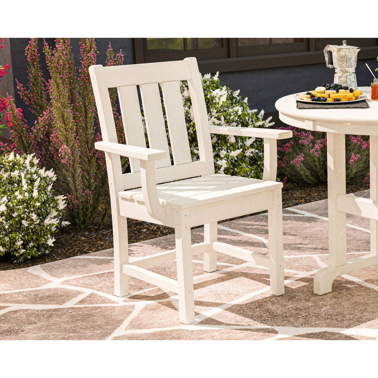 POLYWOOD® Oxford Patio Armchair, White