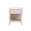 Table de chevet contemporaine contemporaine avec rangement et rangement