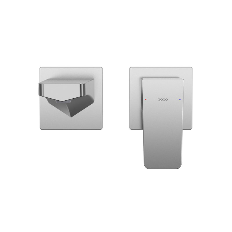 Single-Handle Long Wall-Mount Bathroom Faucet with Comfort Glide Technology, Polished Chrome