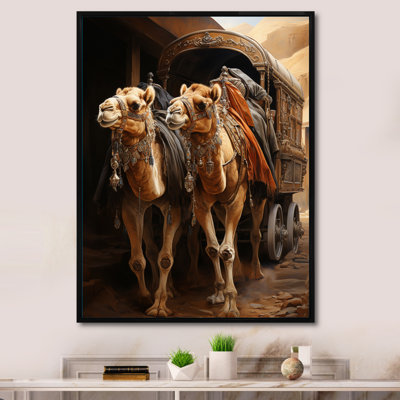 Asian Art Silk Road III, reproduction d'art sur toile