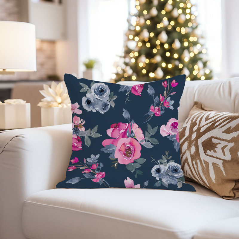 Floral Flowers Pattern IX, 20"H x 20"W