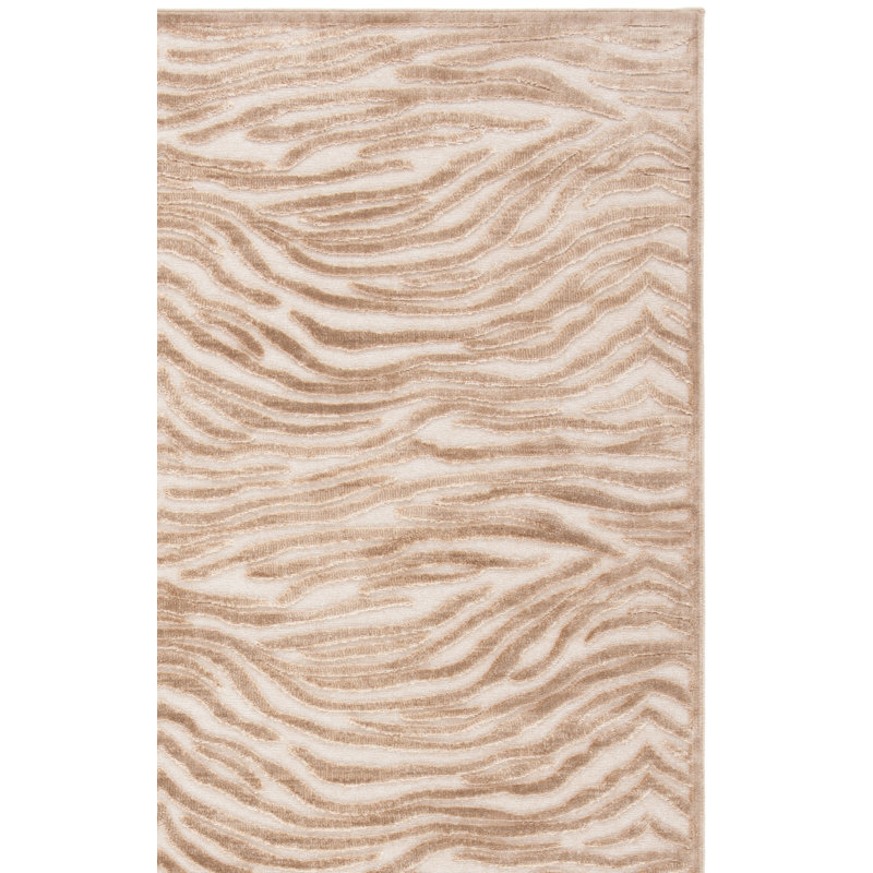 Tapis Heie caramel / crème