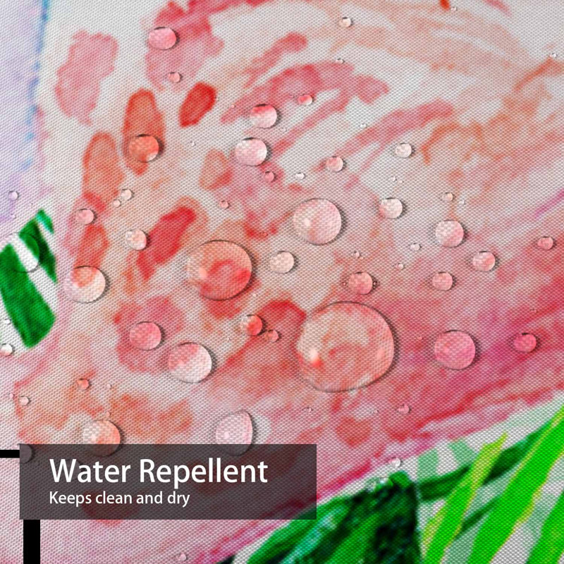 Rideau de douche Aquarelle, L 72 po x l 84 po