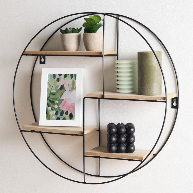 Round Floating Shelf