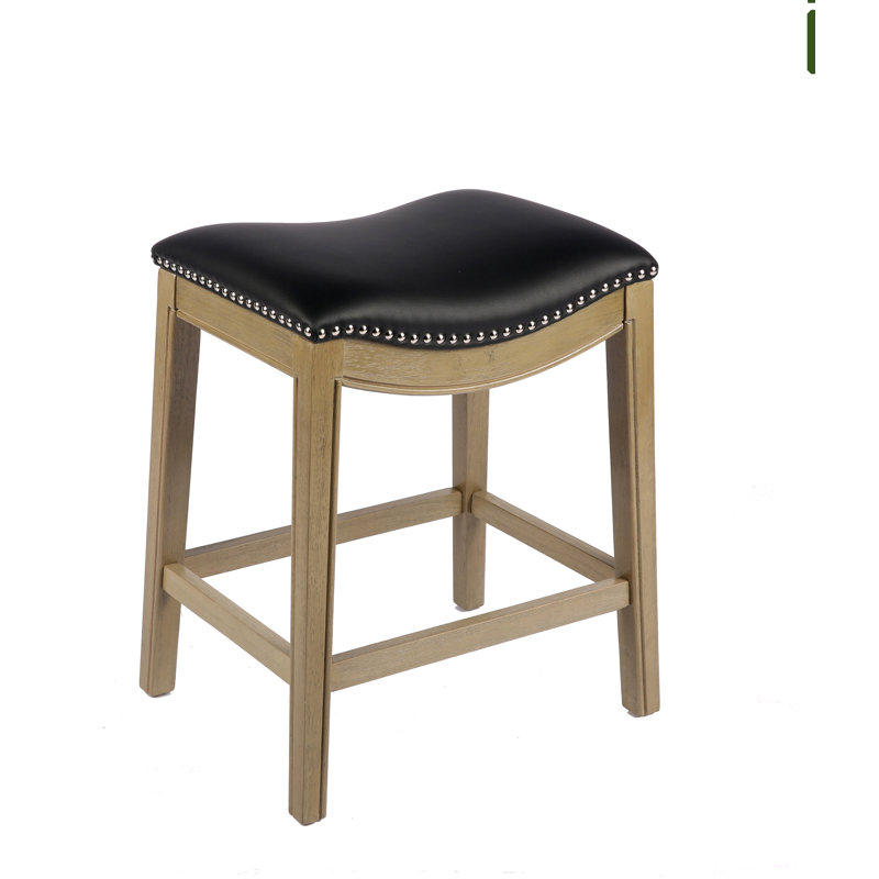 Ardussi Bar Stool, Counter Stool (24.02" Seat Height), Black