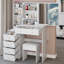 Meuble-lavabo de 37 po avec tabouret de chevet gauche 37 po