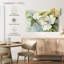 Branche de magnolia Harnek, aquarelle blanche-108913316