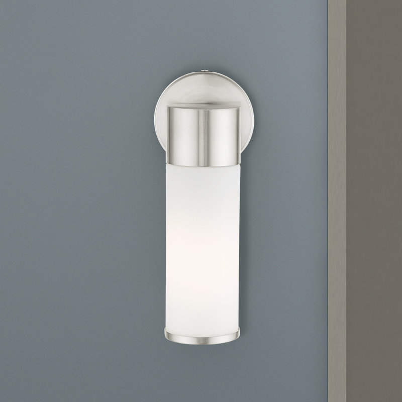 Coleridge Dimmable Bath Sconce, Brushed Nickel