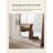 Wabi-Sabi Style Irregular Solid Wood Frame Full-Length Mirror-1682331669