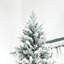 Arbre de Noël artificiel enneigé 9 pi