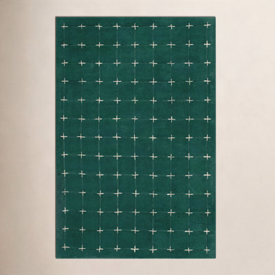 Mallory Hand-Tufted Green Rug