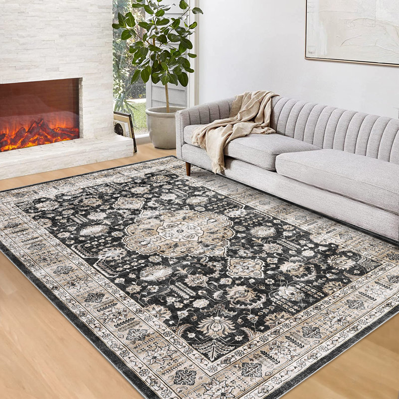 Sofije Washable Indoor Rug, Rectangle 5' x 7'