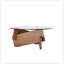 Table basse ronde moderne pour le salon - table de bout Mid Century