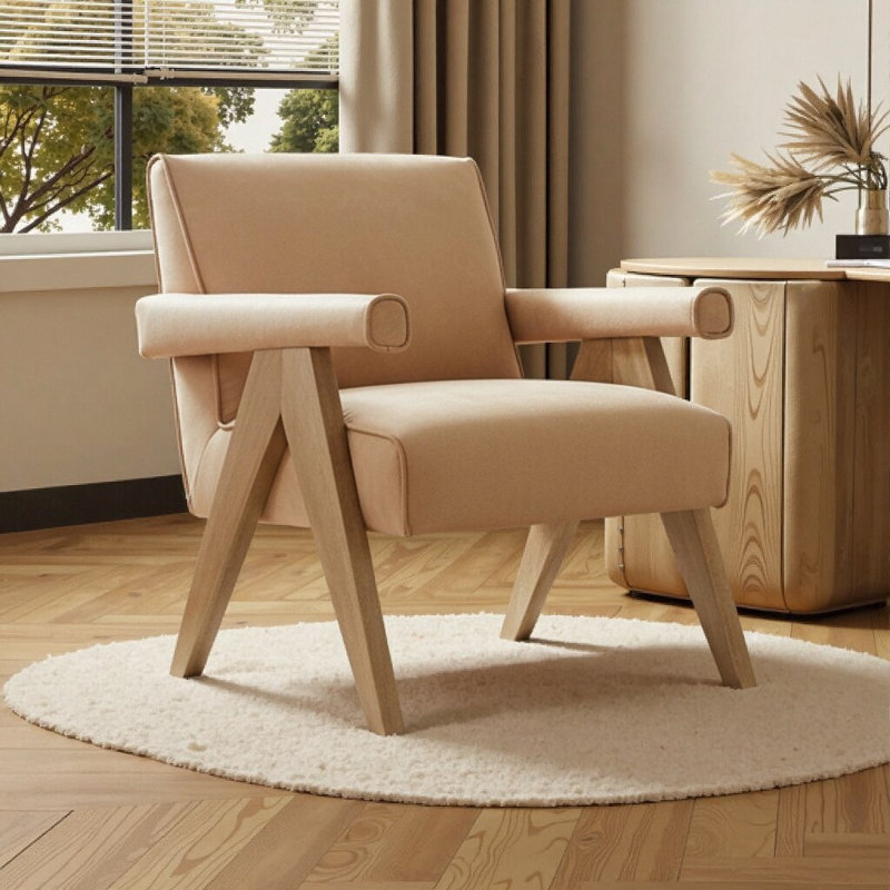 Fauteuil moderne Nessi, Tanné